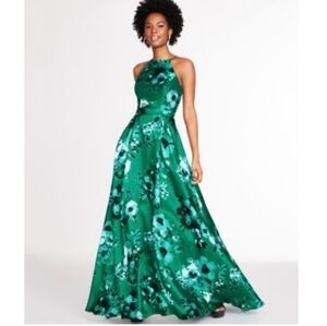 NWT City Studio, Formal Fit & Flare‎ Pocketed Gown, Junior Size 3 Floral